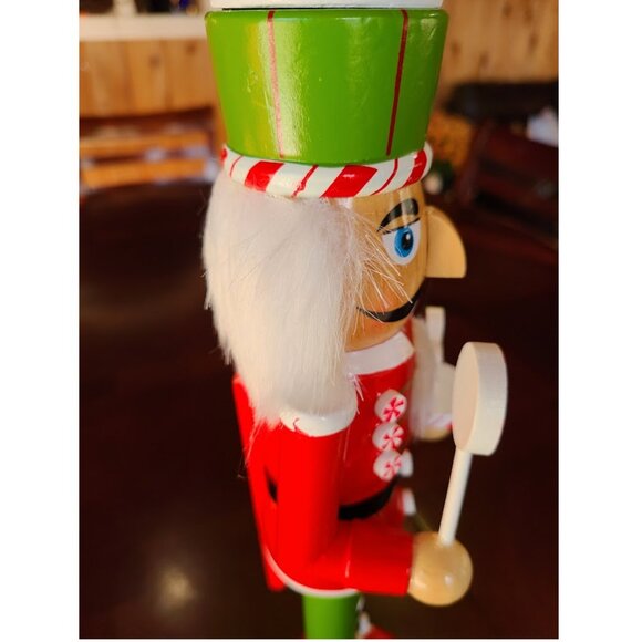 Christmas Nutcracker Wooden Soldier Holiday Statue Xmas Decor Table Decoration - Picture 5 of 8